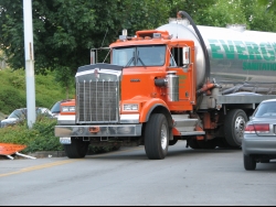Evergreen Sanitation truck